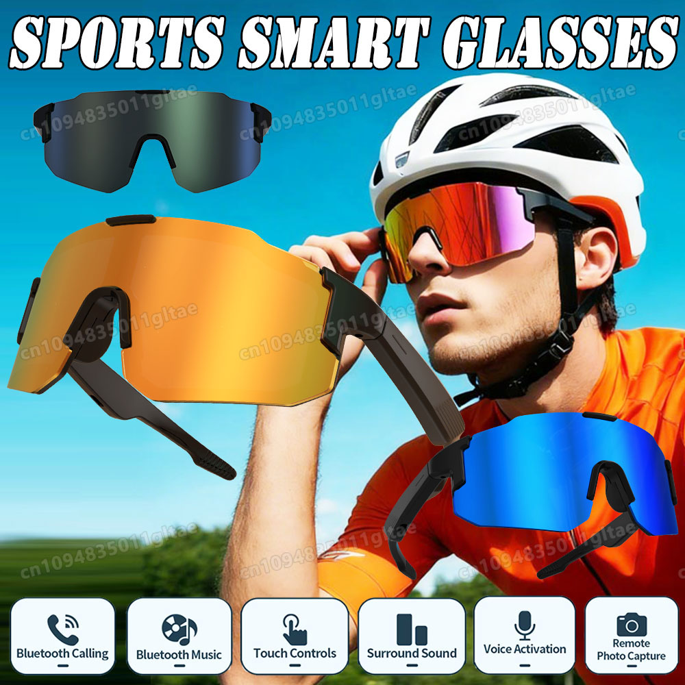 Gaming Glasses Blue - 사이클링 스마트 안경 카메라 블루투스 통화