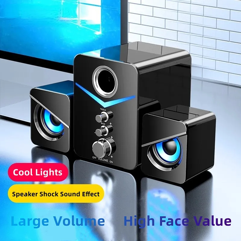 Gaming Speaker 2.1 - 블루투스 스피커 홈 시어터 사운드 베이스