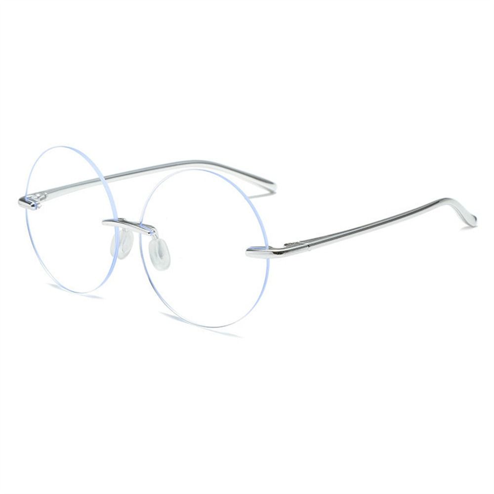 Gaming Glasses Blue - 다이아몬드 컷 무테 자외선 차단 블루