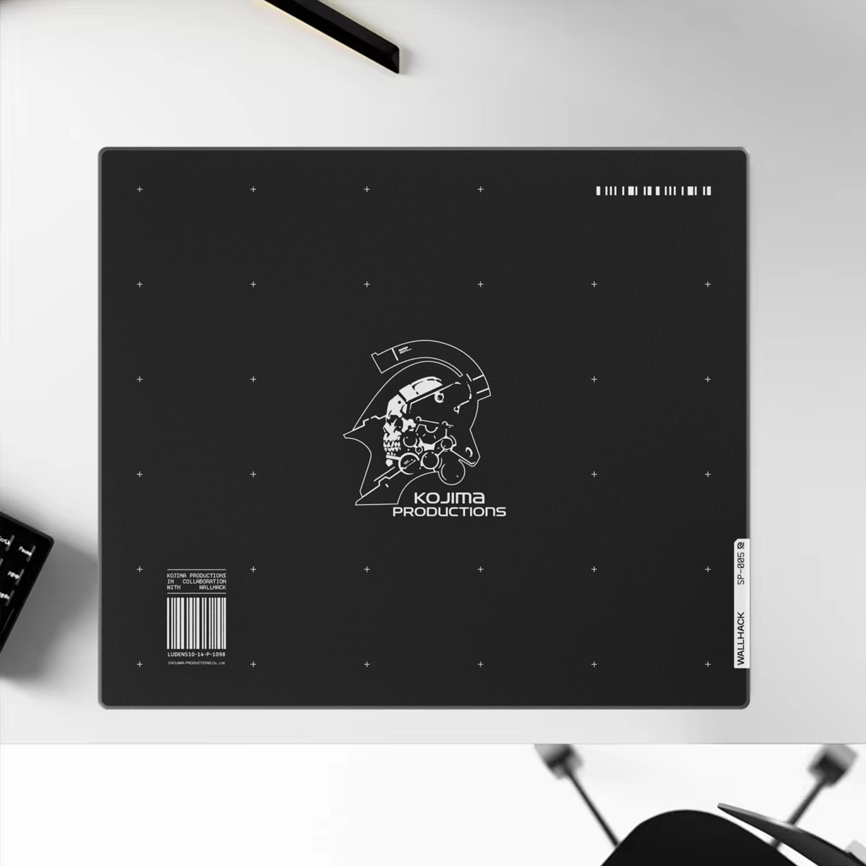 W-WALLHACK SP005 강화 유리 마우스 패드, - Esports Gaming Logos 리뷰 및 가격