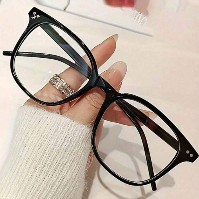 1/2 쌍의 사각 프레임 안경, 남녀 모두에게 적합하며 - Gaming Glasses Blue 리뷰 및 가격