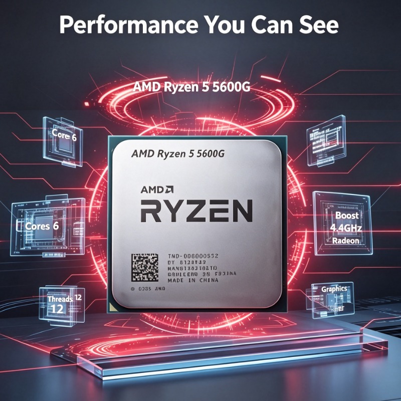 라이젠 5 5600G 데스크탑 APU (디스크리트 그래 - Amd Cpu Ryzen 5 리뷰 및 가격