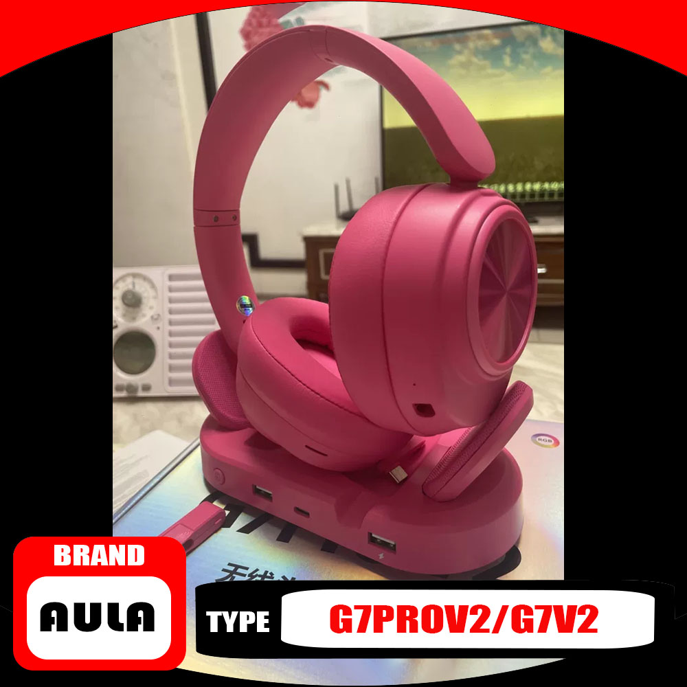 AULA G7 Pro V2 오버이어 헤드폰, 6가지 연 - Video Gaming & Esports Usd Acc 리뷰 및 가격