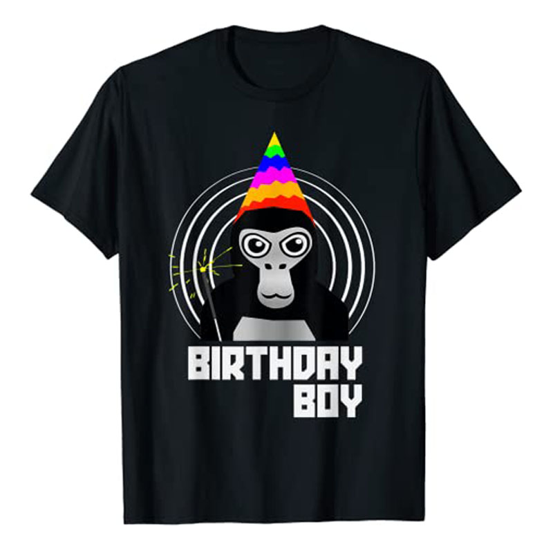 고릴라 태그 생일 소년 VR 게이머 셔츠 (남아용) 십 - Esports Gaming Shirts 리뷰 및 가격