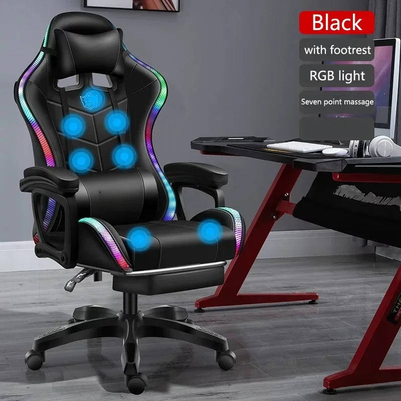 고품질 게이밍 의자 RGB 조명 사무실 의자 게이머 컴 - Rgb Gaming Chair 리뷰 및 가격
